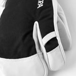 Army Leather Heli 3 - finger Skihandsker - Unisex - Black - Gumpel & Co