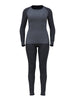 Women's Active Warm Ski Underwear Set - India Ink/Gray