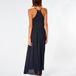 Classic Surf Maxi Dress - Dame - Black - Gumpel & Co