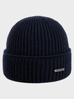 Merino Beanie - Unisex - Navy