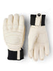 Fall Line 5-finger Ski Gloves - Unisex - Almond White/Almond