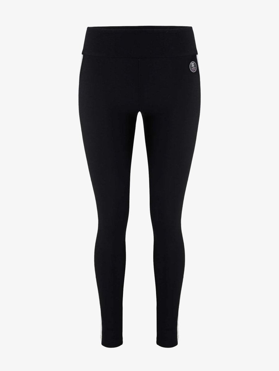 Women's Baselayer merinould leggings - Dame - Black - Gumpel & Co