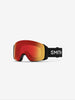 4D MAG - Ski Goggles - Black/Red + Extra Lens 