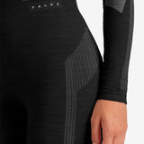 3/4 Wool Tech Skiunderbukser - Dame - Sort - Gumpel & Co