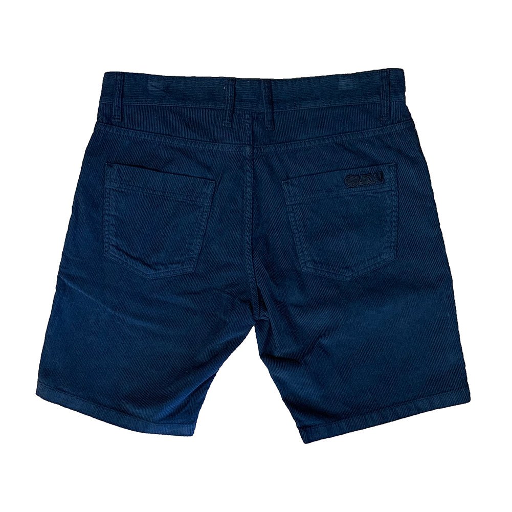 Cord Fløjls Shorts | Herrer | Blue - Gumpel & Co