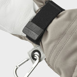 Female Heli 3 - finger Skihandsker - Dame - Khaki/Off White - Gumpel & Co