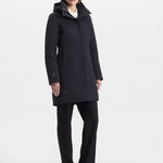 White Heat Frakke - Dame - Dark Sand - Gumpel & Co