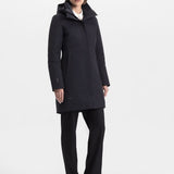 White Heat Frakke - Dame - Dark Sand - Gumpel & Co