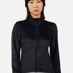 Diretta Fleece Midlayer m/lynlås - Dame - Sort - Gumpel & Co