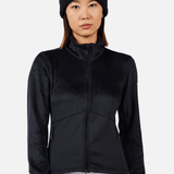Diretta Fleece Midlayer m/lynlås - Dame - Sort - Gumpel & Co