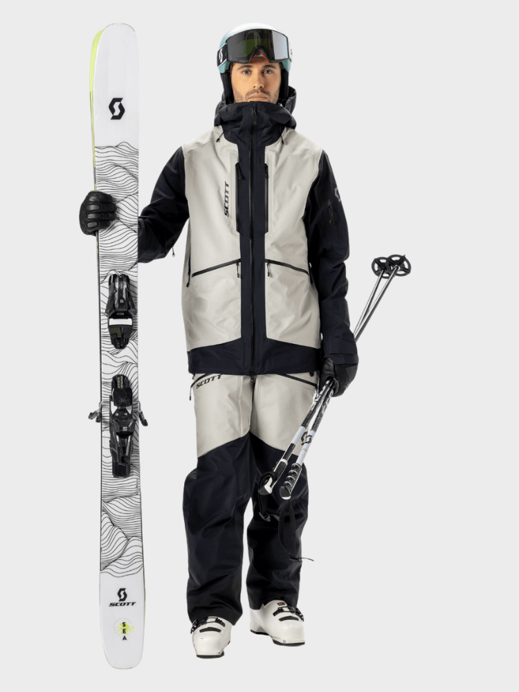 Jacket Vertic GTX 3L Skijakke - Unisex - Black / Dust White - Gumpel & Co