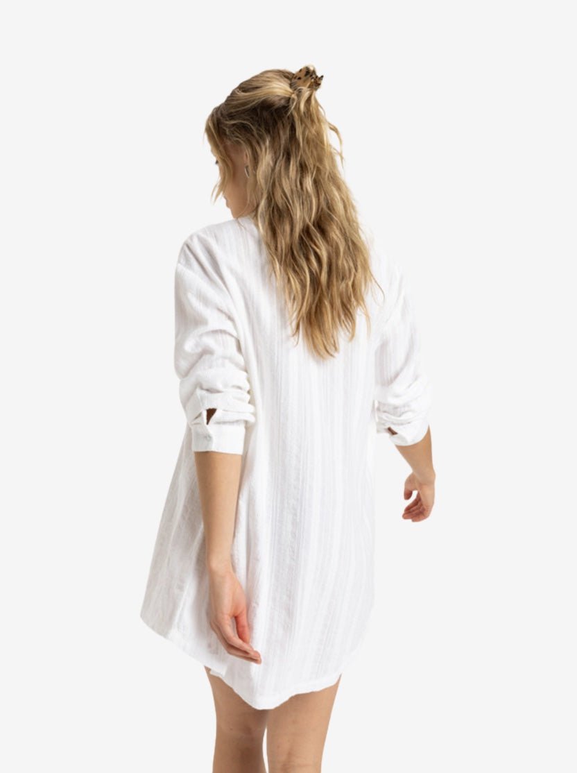 Sunset Flashback - Beach Dress for Women - Bright White - Gumpel & Co