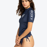 Women's Whole Hearted Short Sleeve UV T-shirt - Dame - Mood Indigo (mørkeblå) - Gumpel & Co