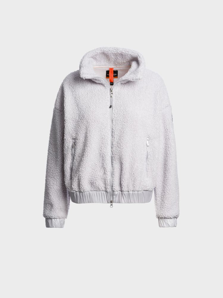 Sori Full Zip Sweat - Dame - Grey - Gumpel & Co