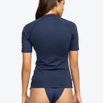 Women's Whole Hearted Short Sleeve UV T-shirt - Dame - Mood Indigo (mørkeblå) - Gumpel & Co