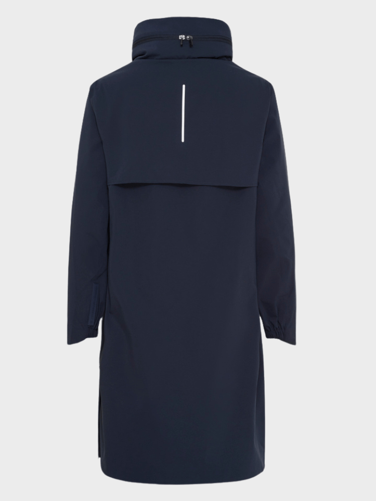 Susan - regnfrakke til damer - Dark Navy - Gumpel & Co
