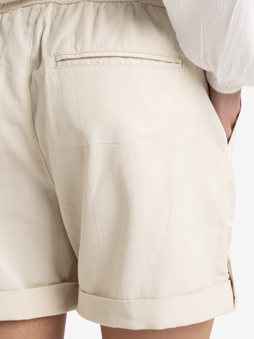 Sweetest Day - Casual Shorts for Women - Egret - Gumpel & Co