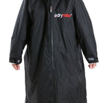 Advance Long Sleeve Poncho | Voksne | Black/Grey - Gumpel & Co