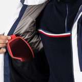 Ciastel Dun Skijakke - Mænd - Hvid / Blå - Gumpel & Co