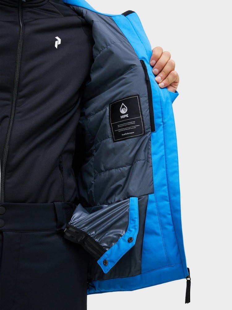 Maroon Insulated 2L Skijakke - Herre - Blå - Gumpel & Co