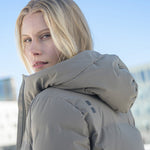 Infinity Dunfrakke - Dame - Dark Sand - Gumpel & Co