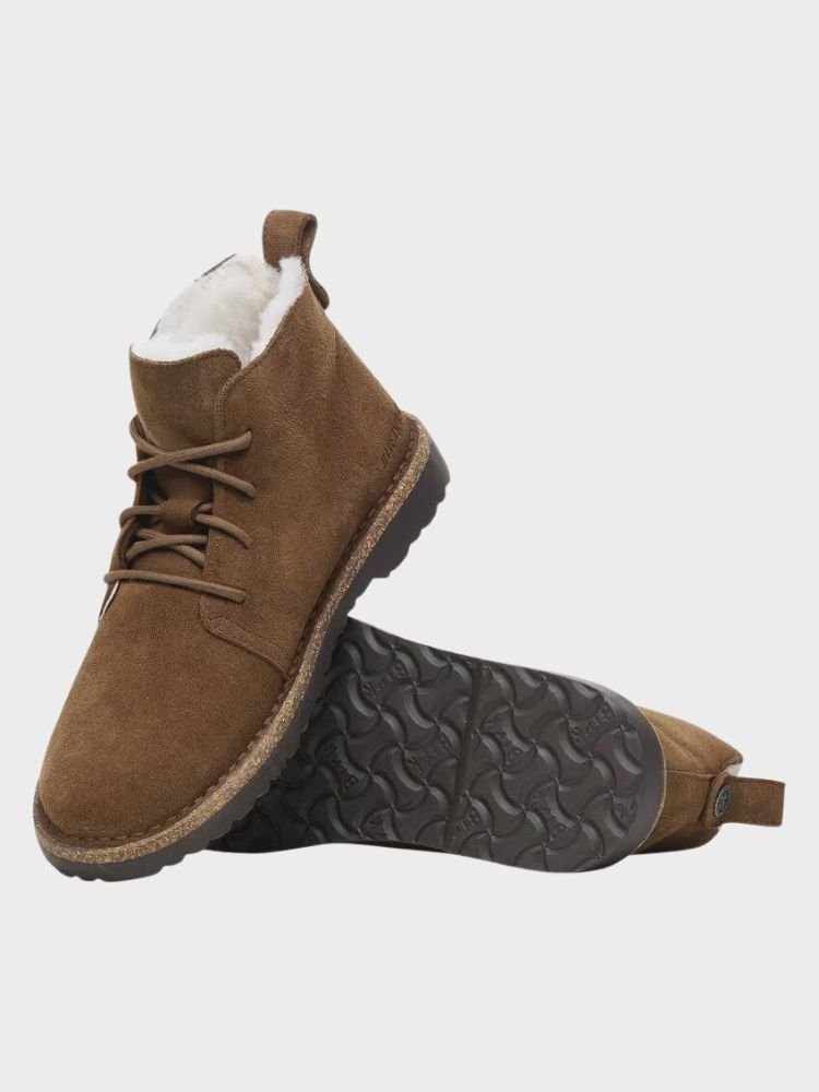 Uppsala Mid Shearling - Women - Dark Tea - Gumpel & Co