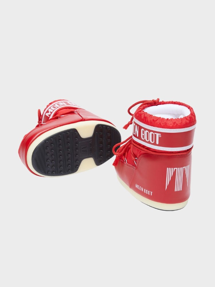 Icon Low Nylon - Women - Red - Gumpel & Co