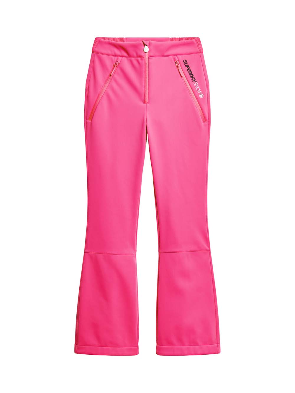 Women's Softshell Slim Skibukser - Dame - Hyper Magenta Pink - Gumpel & Co