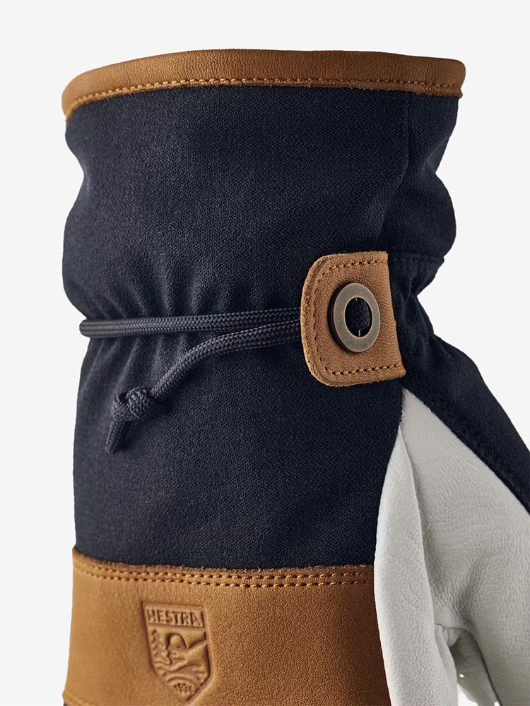 Voss CZone Luffe skihandske - Unisex - Black/Cork - Gumpel & Co