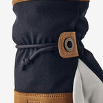 Voss CZone Luffe skihandske - Unisex - Black/Cork - Gumpel & Co