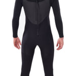 Men's Omega 3/2 Full Back Zip Steamer Våddragt | Herrer | Black - Gumpel & Co