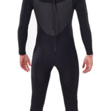 Men's Omega 3/2 Full Back Zip Steamer Våddragt | Herrer | Black - Gumpel & Co