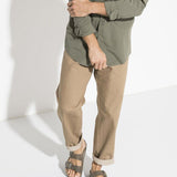 Arizona Nubuklæder Sandaler - Unisex - Faded Khaki - Normal - Gumpel & Co