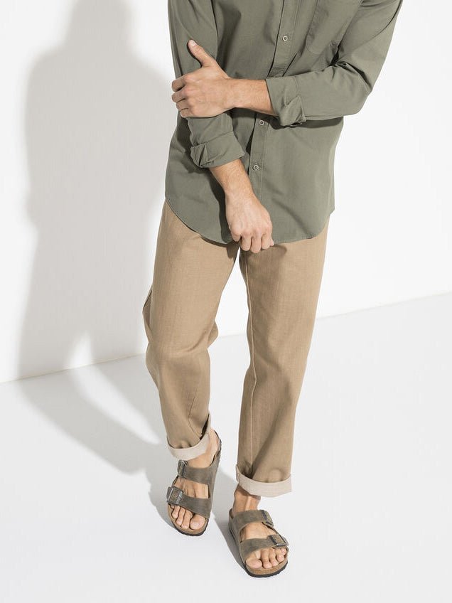 Arizona Nubuklæder Sandaler - Unisex - Faded Khaki - Normal - Gumpel & Co