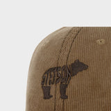 Baseball Cap Bear - Unisex - Almond - Gumpel & Co