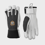 Army Leather Patrol 5 - Fingre skihandske - Herre - Charcoal - Gumpel & Co