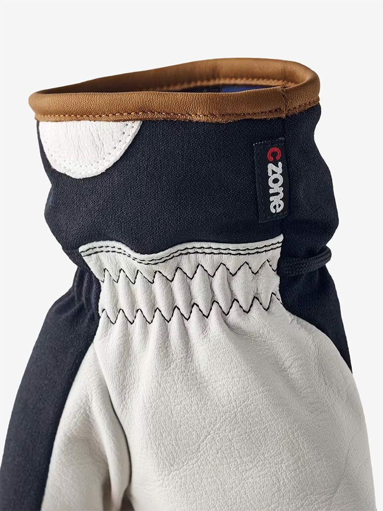 Voss CZone Luffe skihandske - Unisex - Black/Cork - Gumpel & Co