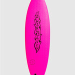 Softtop Breaker Surfboard - 7ft - Pink - Gumpel & Co