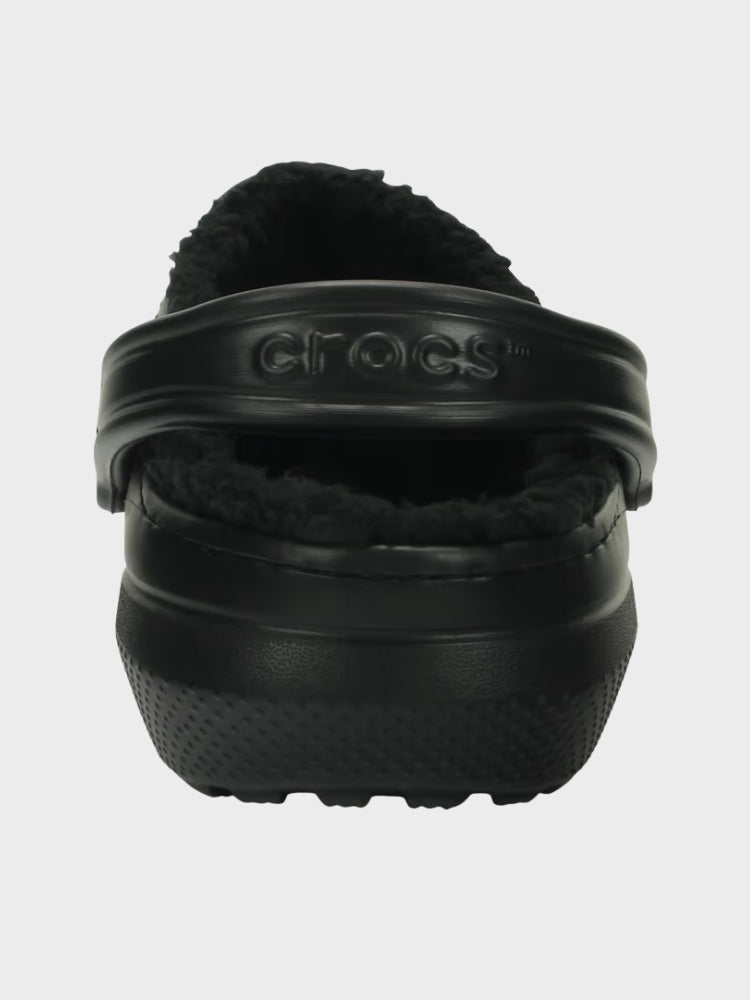 Crocs Classic Lined sandaler - Voksne - Black - Gumpel & Co