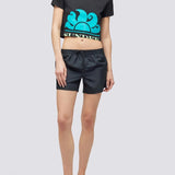 Women's Coast Swimshorts - Dame - Black - Gumpel & Co