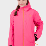 Strawpile Skijakke - børn - Tea Rose - Gumpel & Co