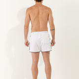 Men's Tom Badeshorts - Herre - Blanc - Gumpel & Co