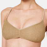 Women's Lauderdale Top/Lulin Badeshorts - Dame - Gold - Gumpel & Co