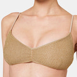 Women's Lauderdale Top/Lulin Badeshorts - Dame - Gold - Gumpel & Co