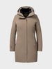 White Heat Coat - Women - Dark Sand