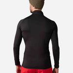 Classique Half - Zip Midlayer - Herre - Sort - Gumpel & Co