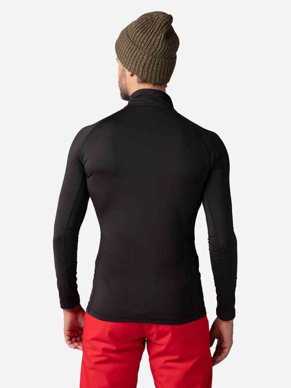 Classique Half - Zip Midlayer - Herre - Sort - Gumpel & Co