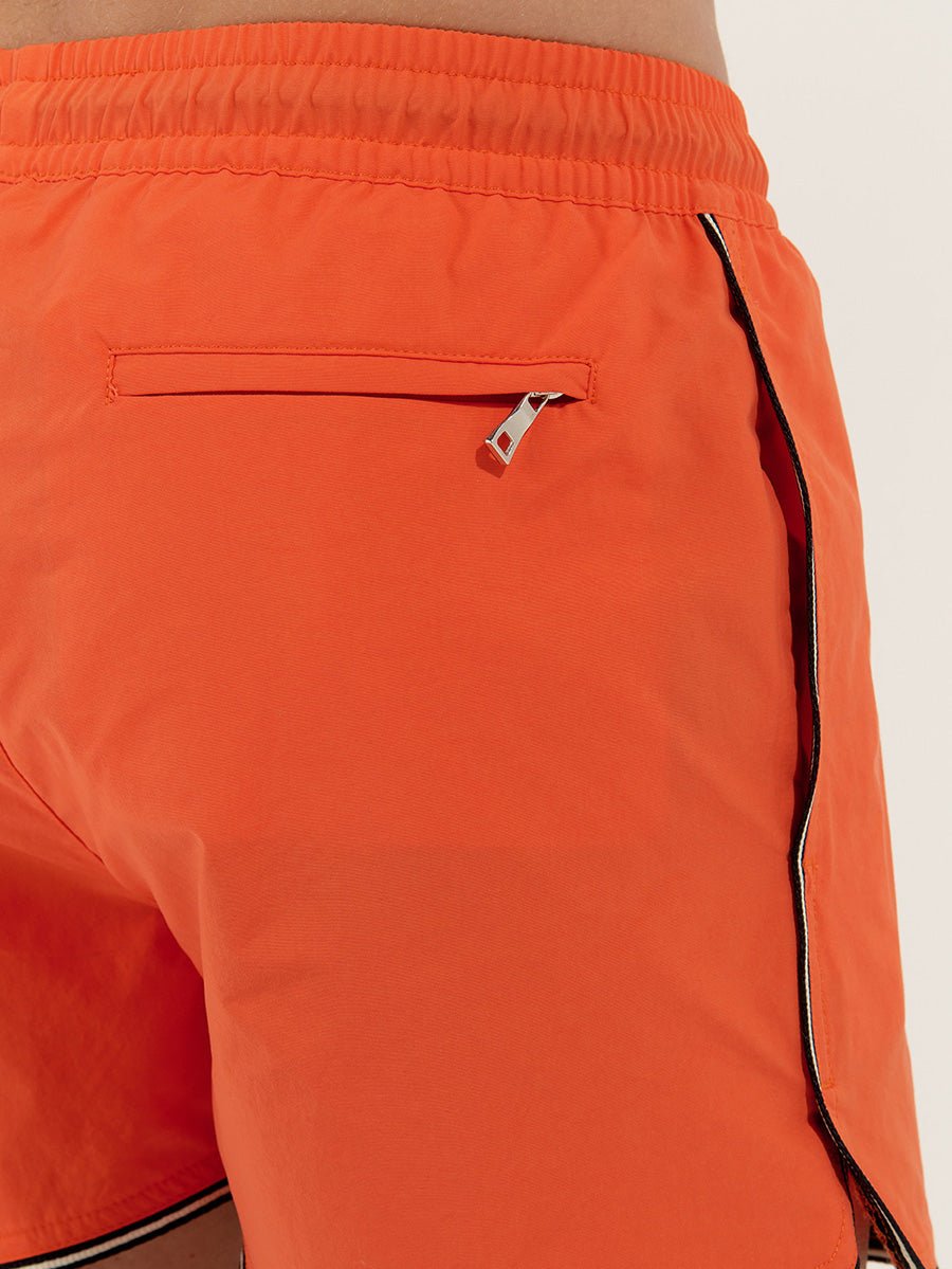 Men's Tom Badeshorts - Herre - Orange - Gumpel & Co