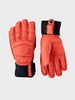 Fall Line 5-finger Ski Gloves - Unisex - Flame Red