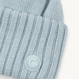 Cashmere and Wool Blend Strikhue - Spa (lyseblå) - Gumpel & Co